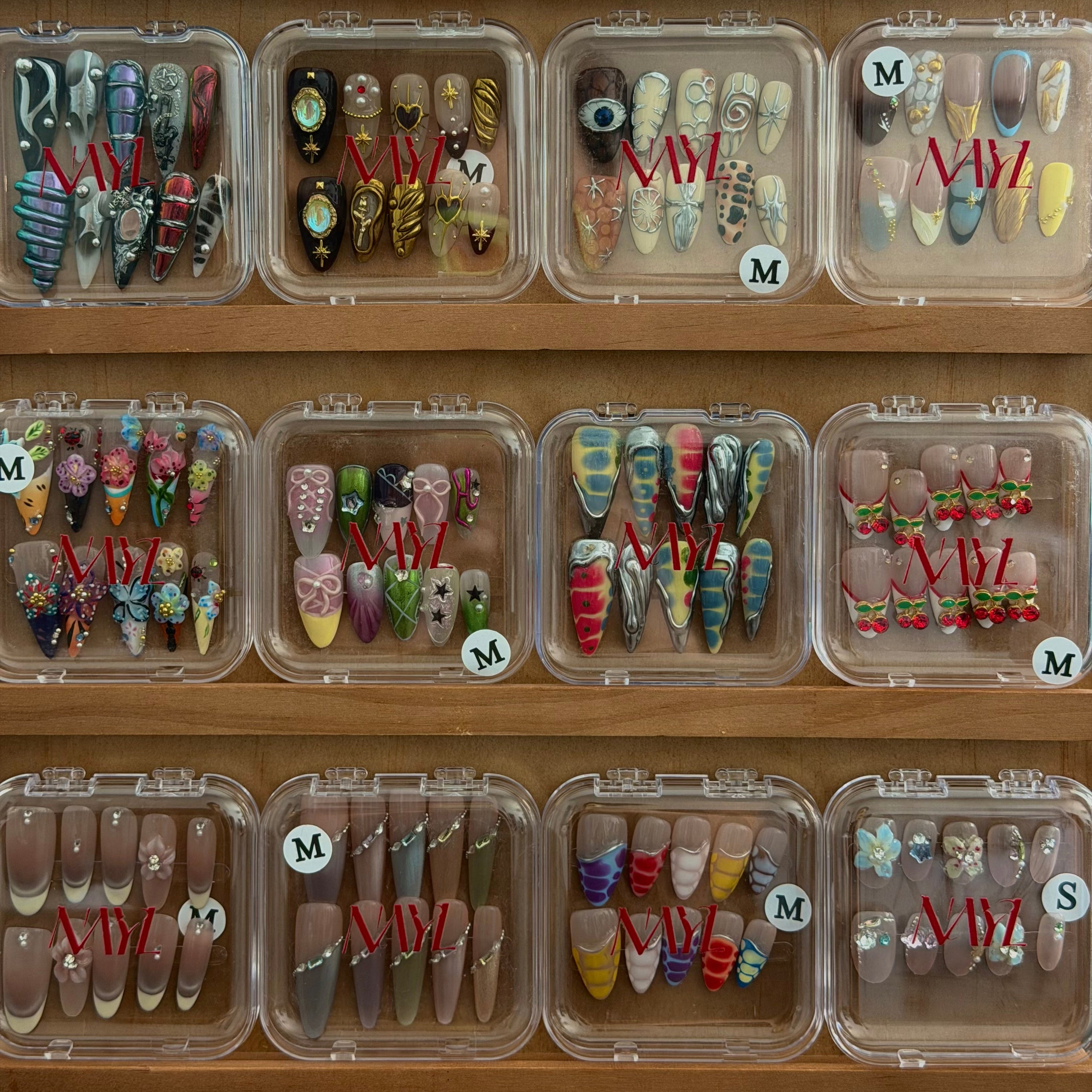 Bundle - 3 Mystery Press-on Nail Sets